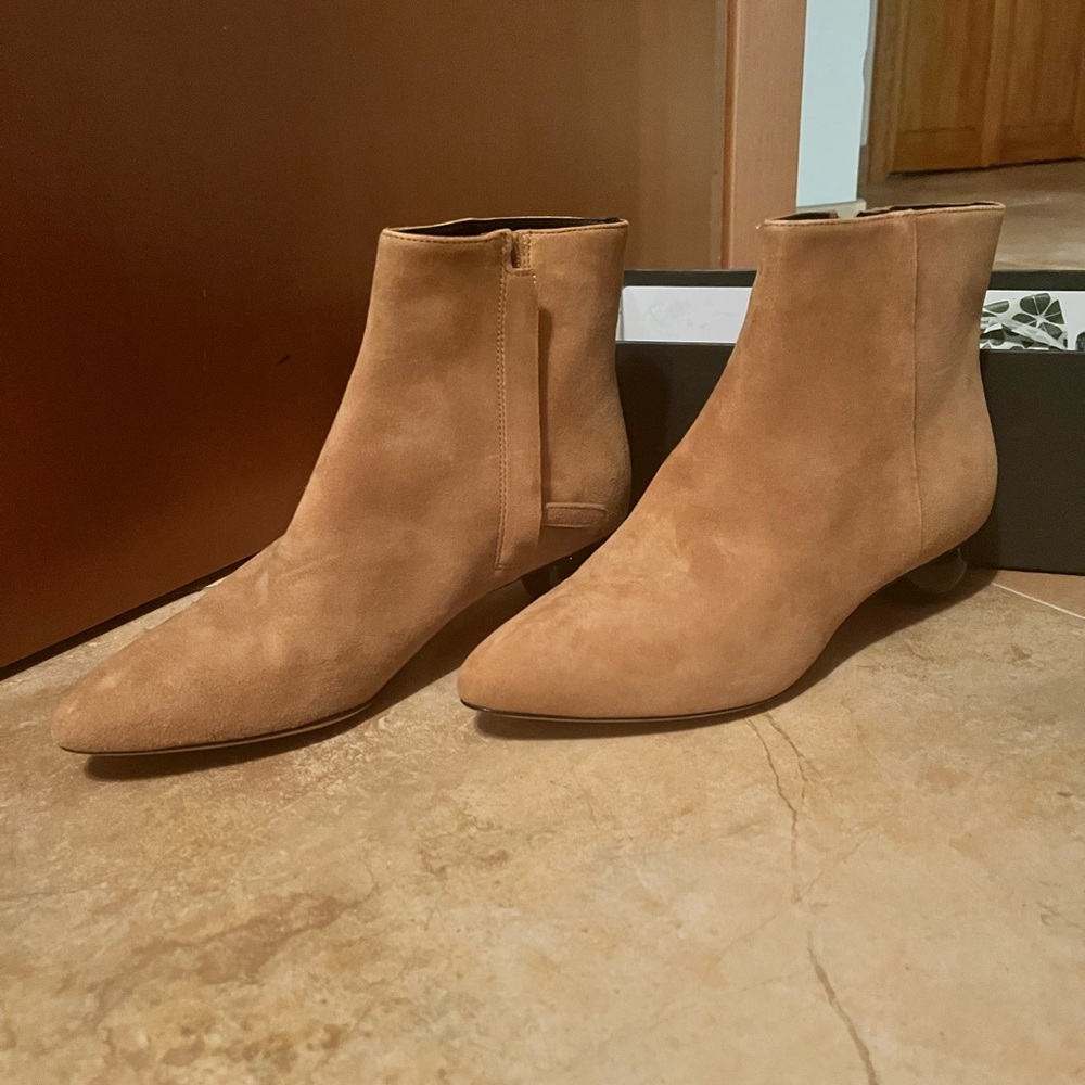 Kate Spade Tan Ankle Boots